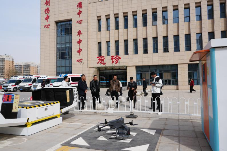 17分钟“飞”越18.3公里！靖边县开启医疗物资“低空快送”新时代