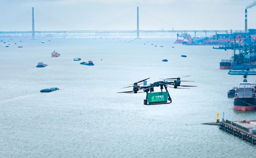 首条跨海无人机航线开通，低空经济越飞越高