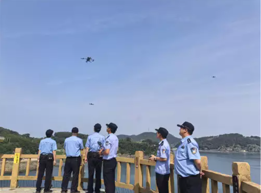 科技赋能！长海县派出无人机战队海陆联动巡